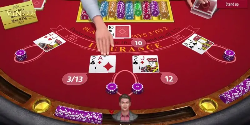 Mẹo Blackjack Cho Người Mới Vin777 Tối Ưu Tỷ Lệ Thắng 3 Tách đôi cặp A-A và 8-8 đúng lúc giúp tăng gấp đôi cơ hội thắng nhà cái.