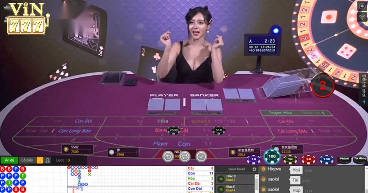 Trò Chơi Casino Trực Tuyến tại Vin777
